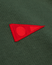 The Florence Marine X Mens Burgee Hoodie in Green