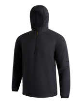 Ultralight 1/2 Zip Jacket in Black
