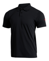 Airtex Collared Shirt in Black
