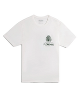 The Florence Marine X Mens Leaf T-Shirt in White