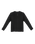 Burgee Long Sleeve T-Shirt in Black