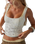 Full Bloom Eyelet Cami Top in Ivory