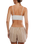 Rosie Longline Bralette in White Alyssum