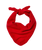 Essential Triangle Scarf in Red
