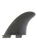 The FCS FCS II Reactor Neo Glass Medium Tri Fins in Ash