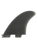 The FCS FCS II Reactor Neo Glass Medium Tri Fins in Ash
