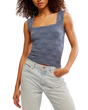 Love Letter Cami Top in Indigo Pura