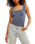 Love Letter Cami Top in Indigo Pura