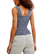 Love Letter Cami Top in Indigo Pura