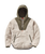 Beaumont 1/2 Zip Sherpa Fleece Jacket in Vintage White