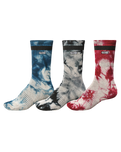 The Globe Mens All Tied Up 3 Pack Socks in Assorted