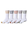 The Globe Mens Tilt Hi Crew Socks (5 Pack) in White & Assorted