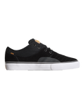 The Globe Mens Mahalo Plus Shoes in Black, Tan & White
