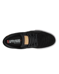 The Globe Mens Mahalo Plus Shoes in Black, Tan & White