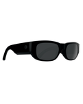 The Spy Genre Sunglasses in Black & Happy Grey