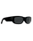 The Spy Genre Sunglasses in Black & Happy Grey