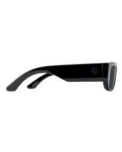 The Spy Genre Sunglasses in Black & Happy Grey