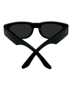 The Spy Genre Sunglasses in Black & Happy Grey