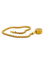 The Nalu Beads Ula 19cm Bracelet in Gold