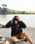 Ventura 1/2 Zip Sherpa Fleece Jacket in Black