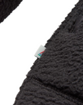 Ventura 1/2 Zip Sherpa Fleece Jacket in Black