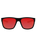 Greyson 2.0 Polarised Sunglasses in Black Rubber & Red Mirror