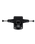 The GrindKing Disruptor 5.5 Truck in Matte Black