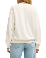 Salty Boyfriend Sweatshirt in Sea Salt