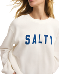 Salty Boyfriend Sweatshirt in Sea Salt