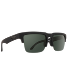The Spy Helm 5050 Polarised Sunglasses in Soft Matte Black & HD Plus Grey Green