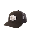 The Hurley Mens Beach Break Trucker Cap in Olive Canvas