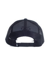The Hurley Mens Bolt Trucker Cap in Black