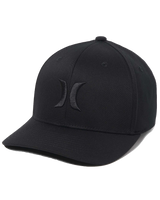 The Hurley Mens One & Only Cap in Black & Black