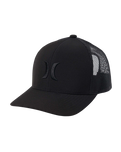 The Hurley Mens Del Mar Trucker Cap in Black