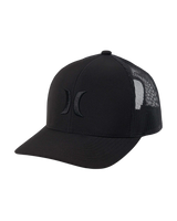 The Hurley Mens Del Mar Trucker Cap in Black