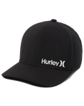 The Hurley Mens Corp Textures Cap in Black