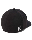 The Hurley Mens Corp Textures Cap in Black