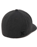 The Hurley Mens Corp Textures Cap in Dark Grey