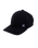 The Hurley Mens Micro Icon Flex Cap in Black