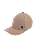 The Hurley Mens Micro Icon Flex Cap in Khaki