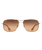 The Maui Jim Wiki Wiki Polarised Aviator Sunglasses in Gold & HCL Bronze