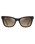The Maui Jim Hiwahiwa Polarised Wrap Sunglasses in Shiny Dark Havana & HCL Bronze