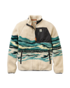 The Passenger Mens Offroad Zip Fleece Jacket in Reflection Birch