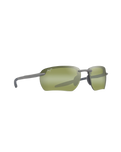 The Maui Jim Ho'okipa Ultra G Polarised Sunglasses in Metal Matte Grey & Maui HT Photochromatic