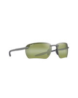 The Maui Jim Ho'okipa Ultra G Polarised Sunglasses in Metal Matte Grey & Maui HT Photochromatic
