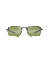 The Maui Jim Ho'okipa Ultra G Polarised Sunglasses in Metal Matte Grey & Maui HT Photochromatic