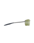 The Maui Jim Ho'okipa Ultra G Polarised Sunglasses in Metal Matte Grey & Maui HT Photochromatic