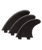 The Alder G5 FCS Fins in Black
