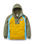 Ocean 2.0 Insulated Jacket in Dusty Olive & Heritage Yellow