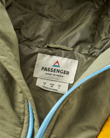 Ocean 2.0 Insulated Jacket in Dusty Olive & Heritage Yellow